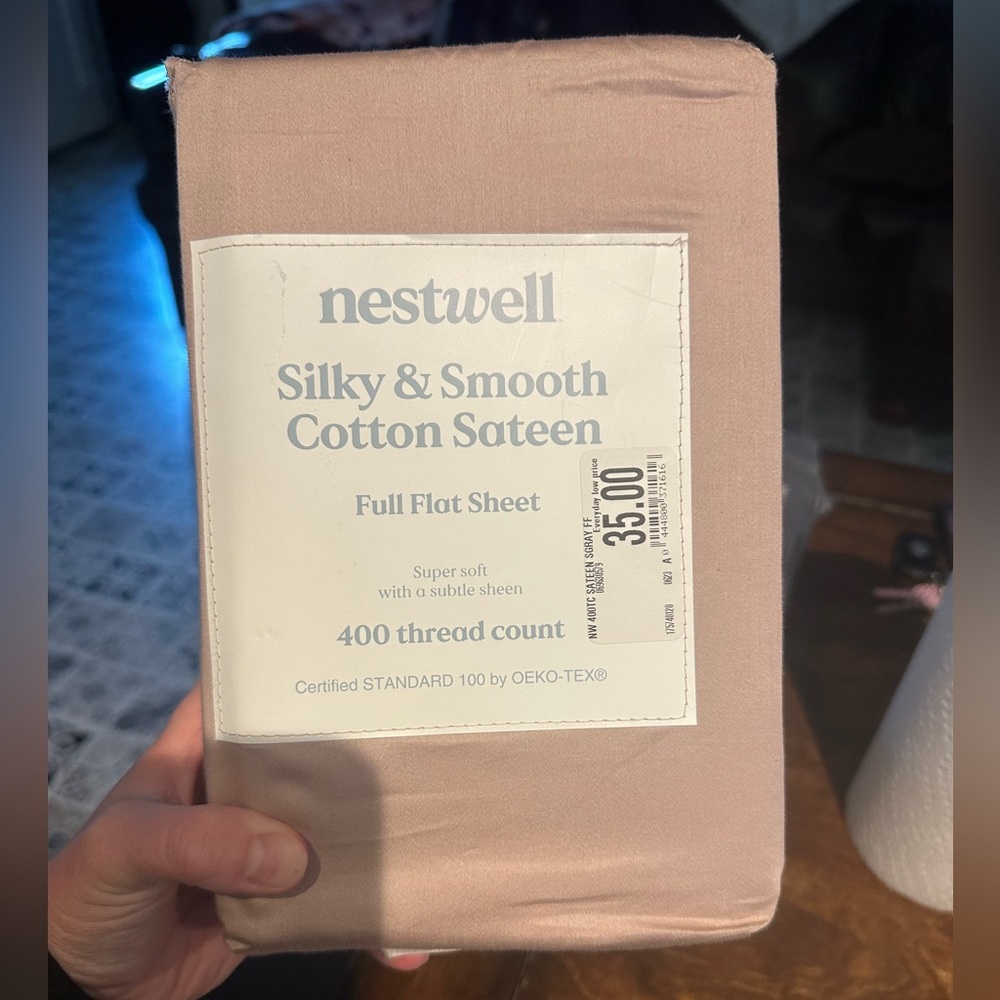 Nestwell Full Flat Sheet
